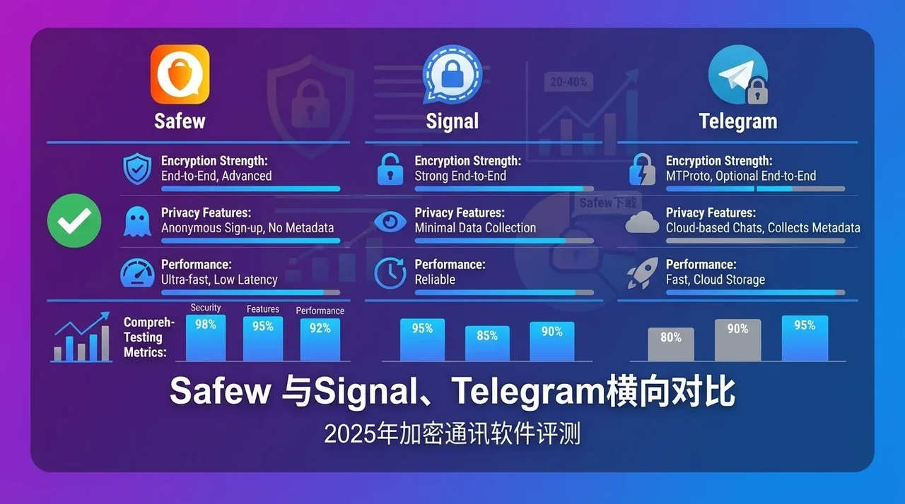 safew聊天软件下载与使用建议示意图,帮助完成safew聊天软件相关操作